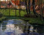 弗里茨 陶洛 : The Old Church by the River